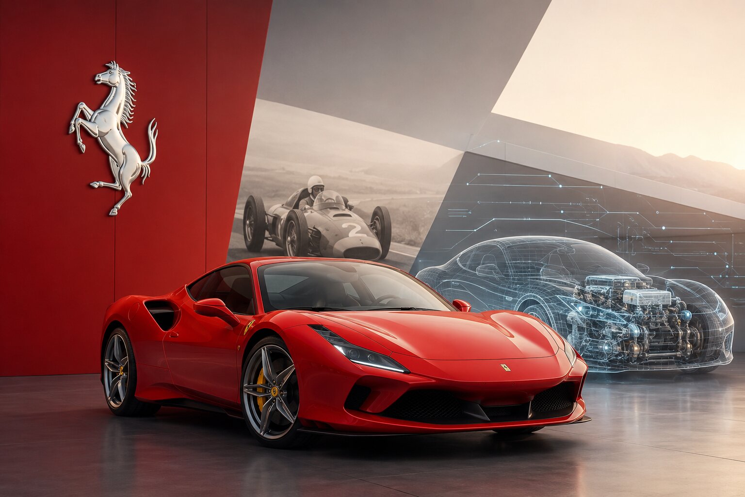 Perkembangan Ferrari dalam Pengembangan Teknologi Connected Car dan Dampaknya terhadap Ekosistem Mobil Sport Cerdas di Industri Otomotif Global