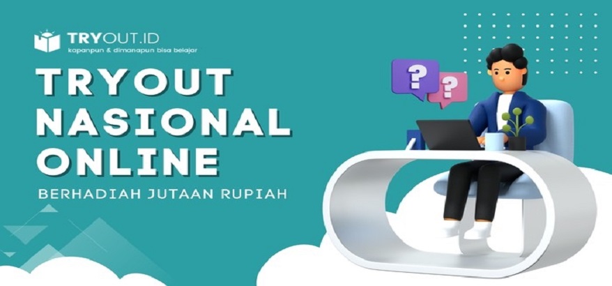 Gabung TryOut.id Sekarang! Ikuti  TryOut Nasional Secara Online dan Menangkan Hadiahnya